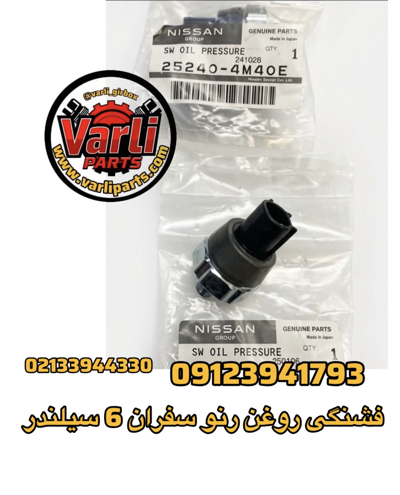 فشنگی روغن رنو سفران 6 سیلندر