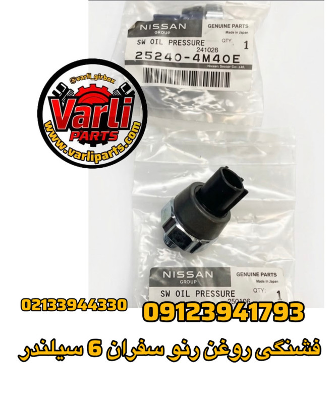 فشنگی روغن رنو سفران 6 سیلندر